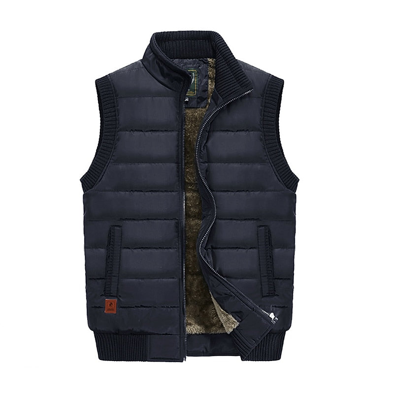 Baxter | Gequilt Gilet met Staande Kraag