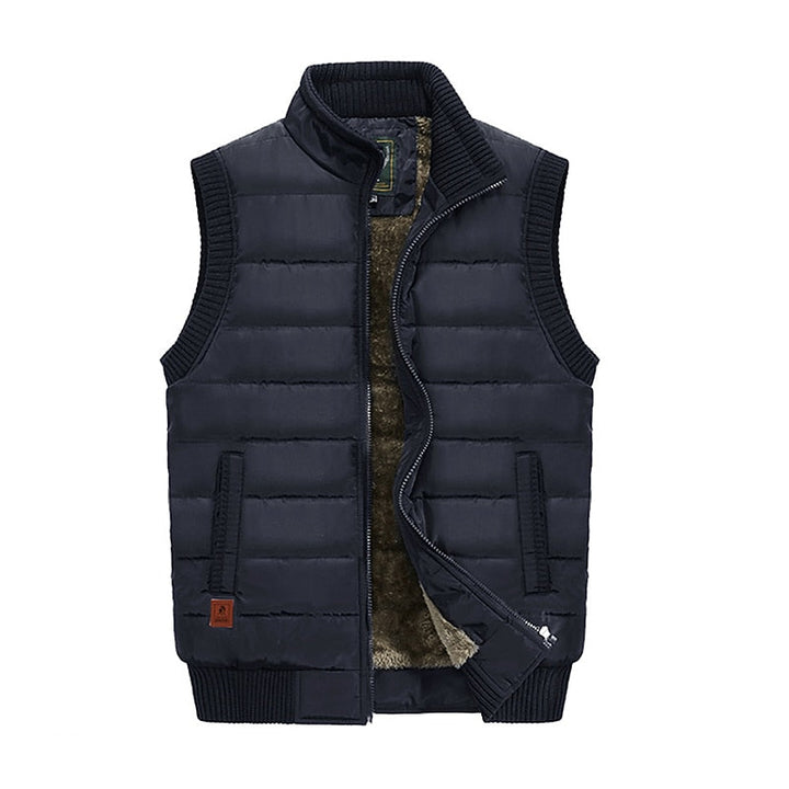 Baxter | Gequilt Gilet met Staande Kraag