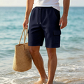 Bradford | Textured Drawstring Shorts