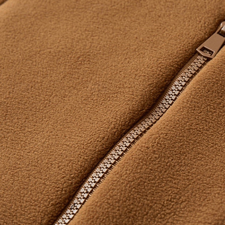 Tobias | Gezellige Hooded Full-Zip Jacket