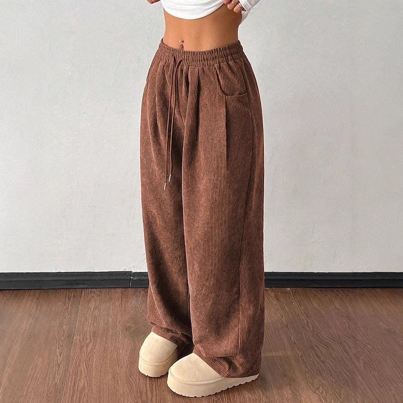Georgina | Relaxed Wide-Leg Broek