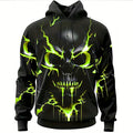 Cyrus | Halloween Skull Graphic Hoodie
