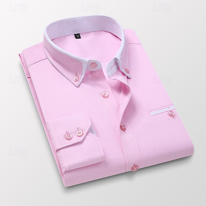 Declan | Verfijnde Button-Down Overhemd