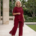 Valeria | Elegante Drapé Palazzo Broek Set