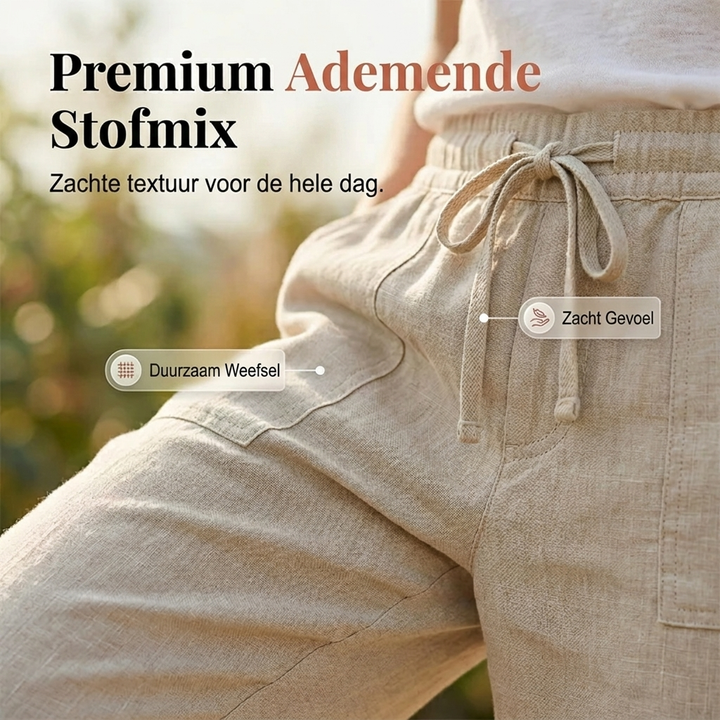 Elise | Relaxed Korte Broek tot de Knie