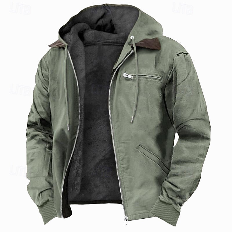 Gideon | Fleece-gevoerde Hoodie Jacket