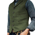 Gerard | Haringbone Tailored Waistcoat