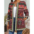 Rosetta | Ambachtelijke Open-Front Jacket