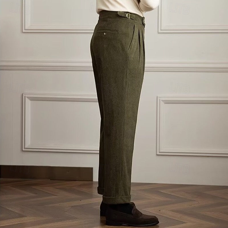 Merrick | Geplooide Gurkha Broek