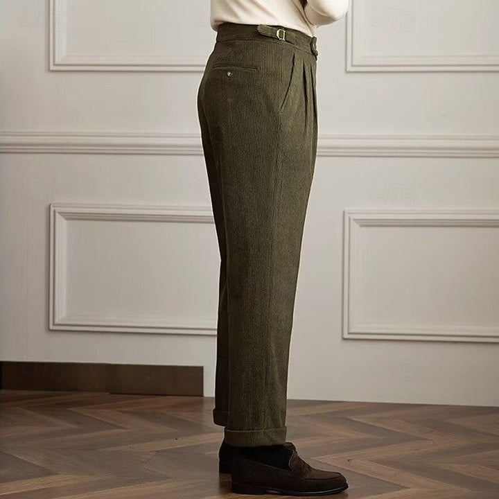 Merrick | Geplooide Gurkha Broek