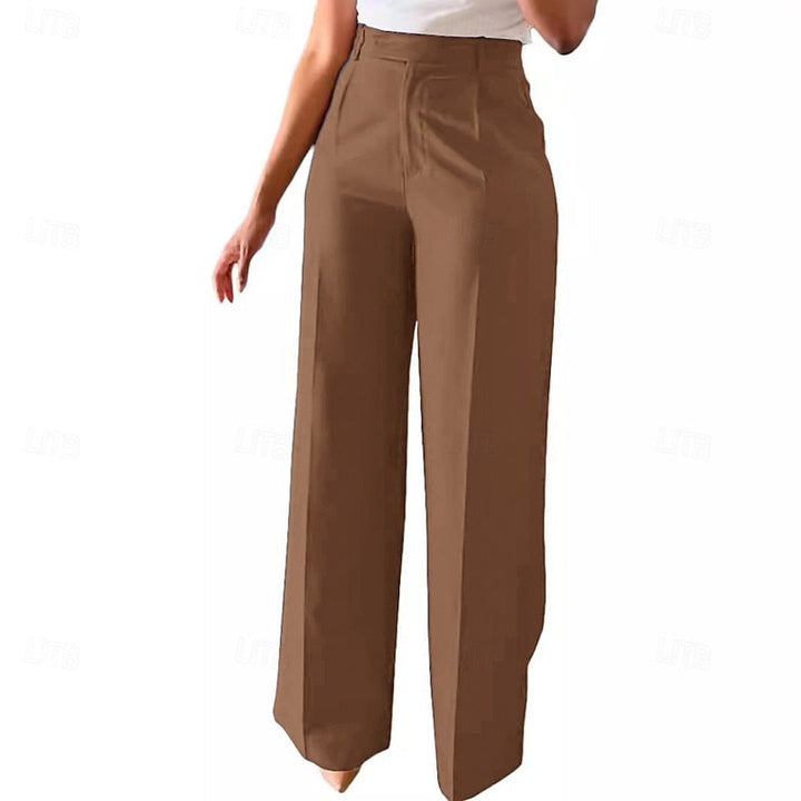 Wendy | Op Maat Gemaakte Hoge Taille Broek