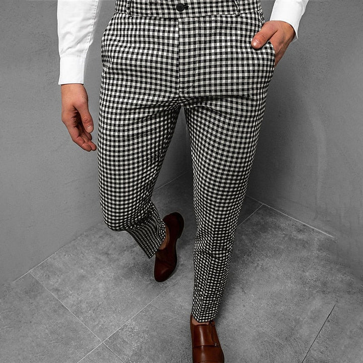 Gareth | Op Maat Gemaakte Geruite Broek