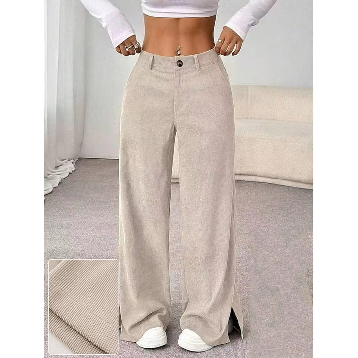 Rebecca | Hoge Taille Wijde Pantalon
