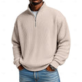 Harlan | Geribbelde Quarter-Zip Pullover