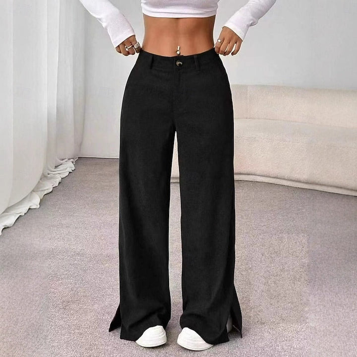 Rebecca | Hoge Taille Wijde Pantalon