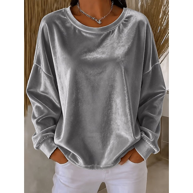 Rosanna | Ontspannen Crew-Neck Top