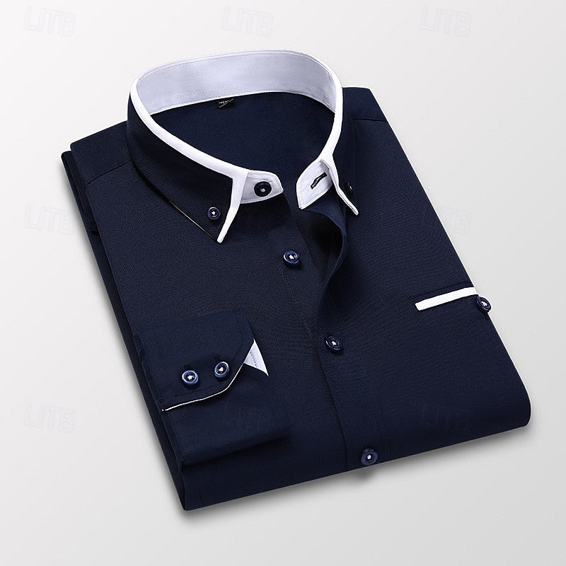 Declan | Verfijnde Button-Down Overhemd