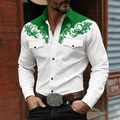 Harlan | Western-Stijl Lange Mouwen Shirt
