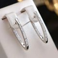 Anita | Elegante Zirkonia Steentjes Oorbellen