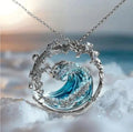 Elaine | Elegante Ocean Wave Ketting