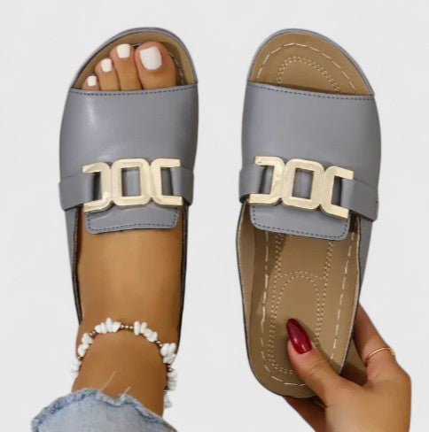Sienna | Comfortabele Orthopedische Gespsandaal