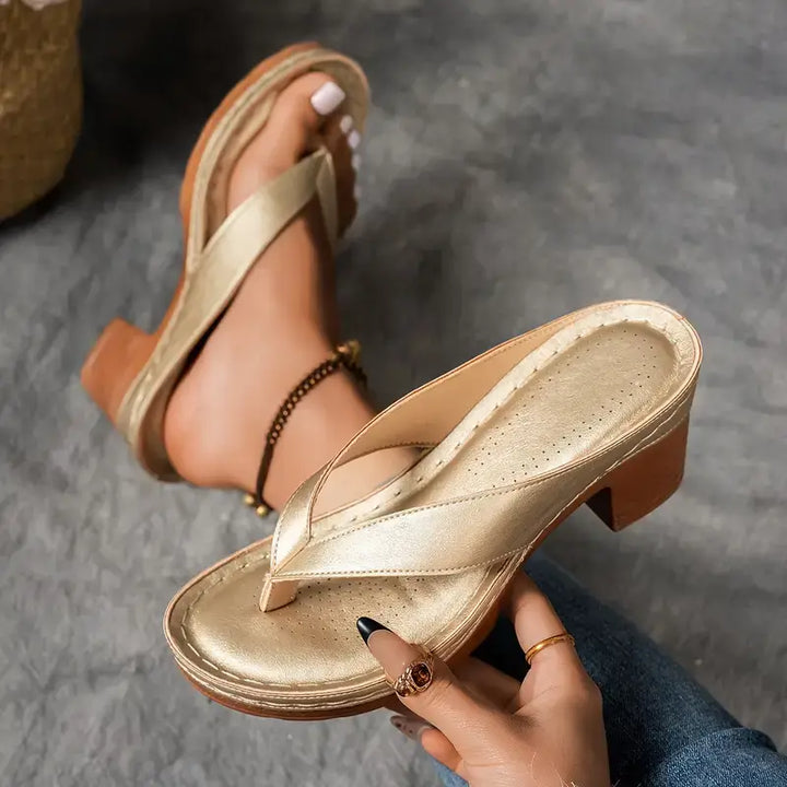 Giselle | Comfortabele Premium Hakken Sandalen
