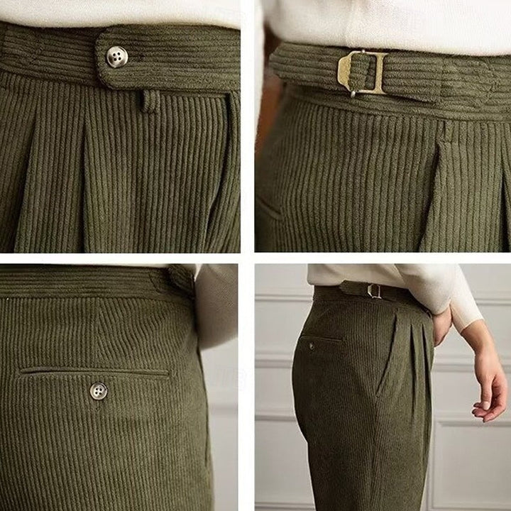 Merrick | Geplooide Gurkha Broek