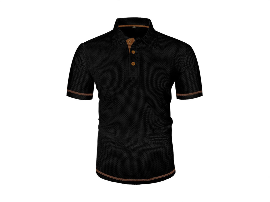 Harrison | Verfijnde Textuur Polo Shirt