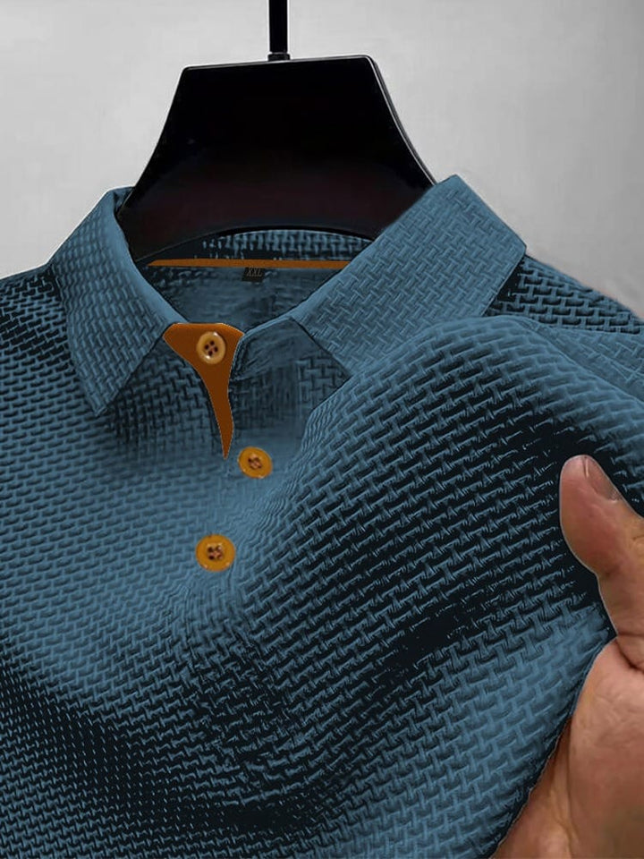 Harrison | Verfijnde Textuur Polo Shirt
