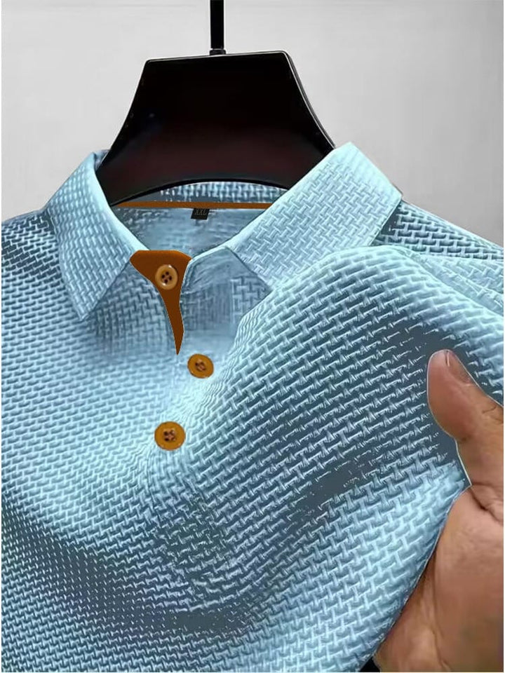Harrison | Verfijnde Textuur Polo Shirt