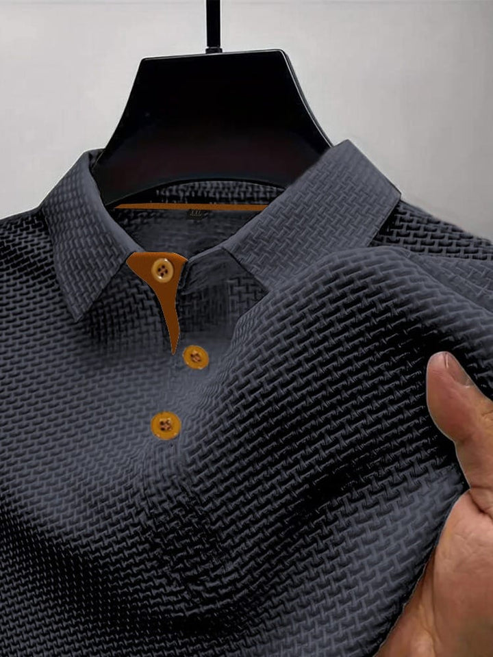 Harrison | Verfijnde Textuur Polo Shirt