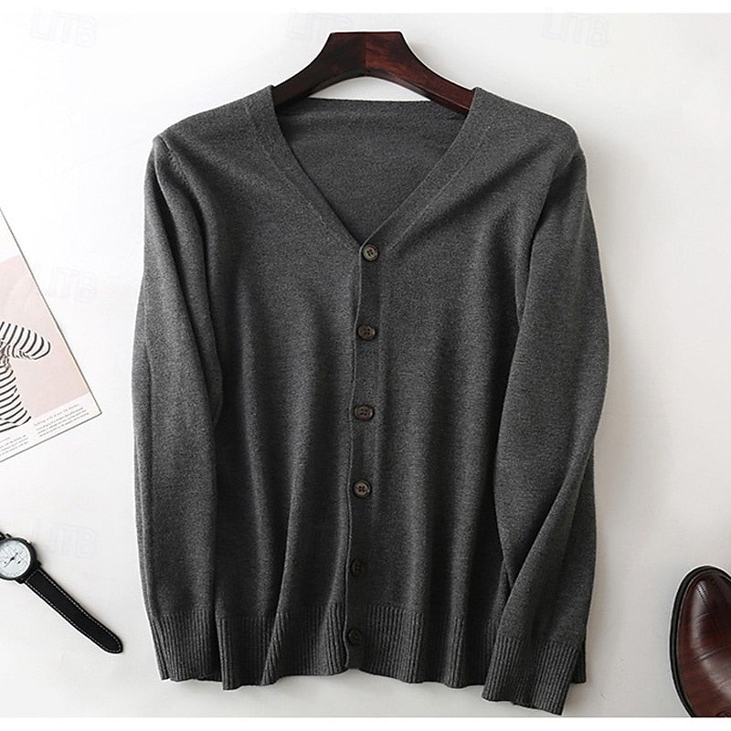 Callahan | Verfijnde V-Hals Cardigan