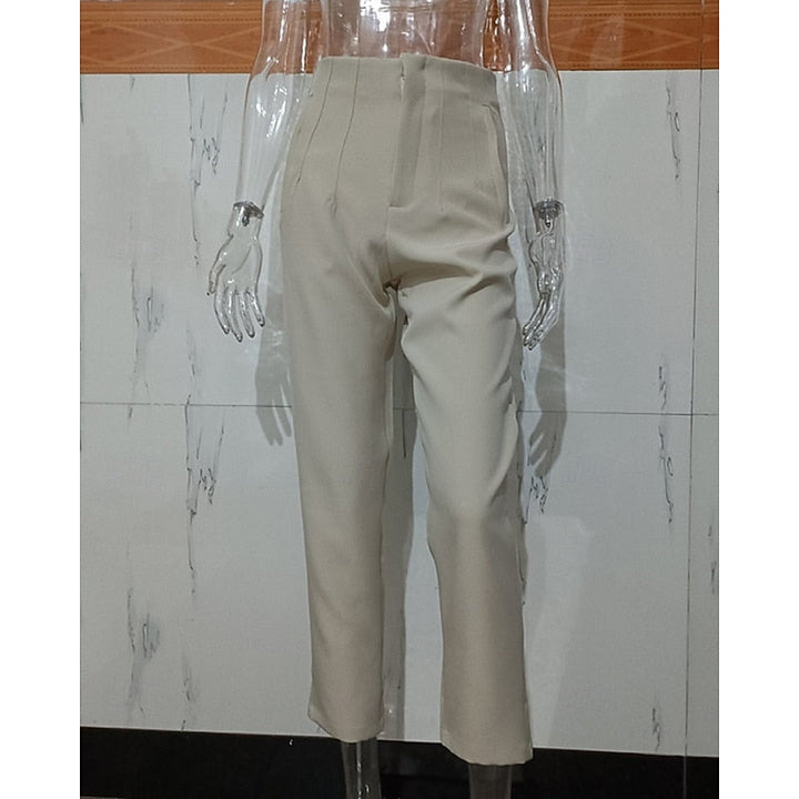 Adrienne | Hoge Taille Tailored Broek