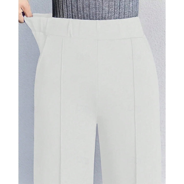 Tamara | Brede Pijpen Tailored Broek