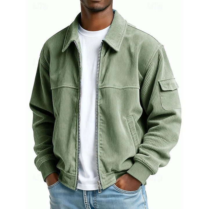 Jasper | Geribbelde Textuur Jacket