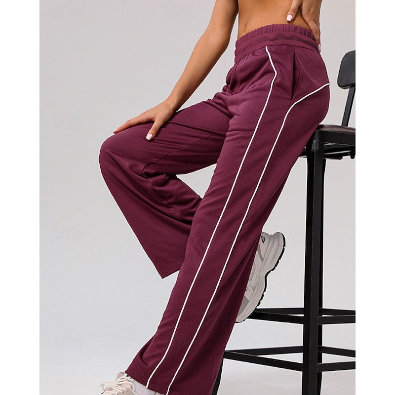 Maisie | Ontspannen Joggingbroek met Zijstreep