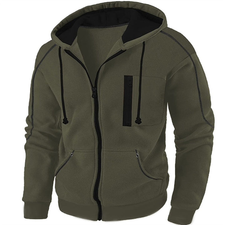 Dorian | Volledige Rits Hoodie Jas