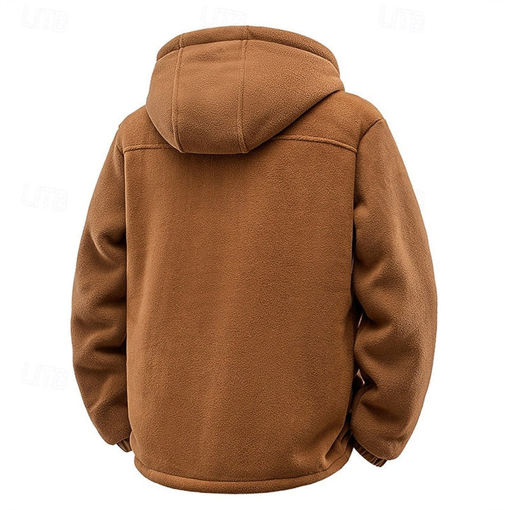 Tobias | Gezellige Hooded Full-Zip Jacket