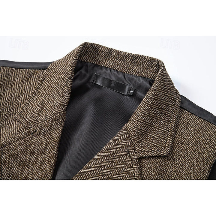 Bennett | Dubbelzijdige Herringbone Gilet