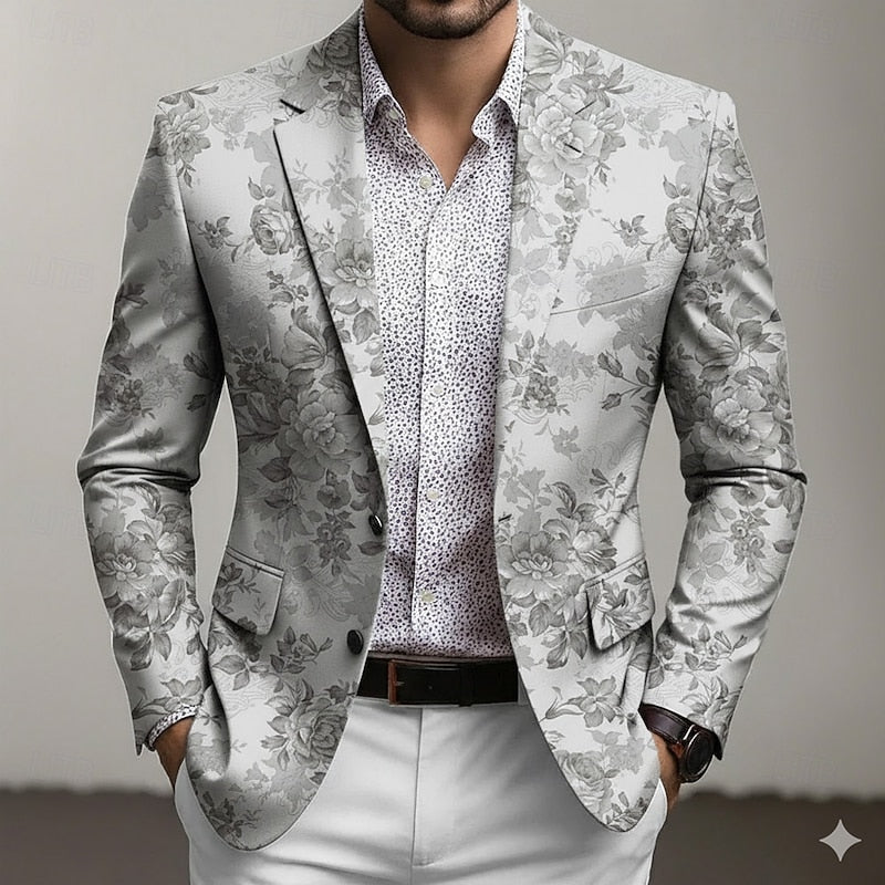 Beckett | Verfijnde Bloemenprint Blazer