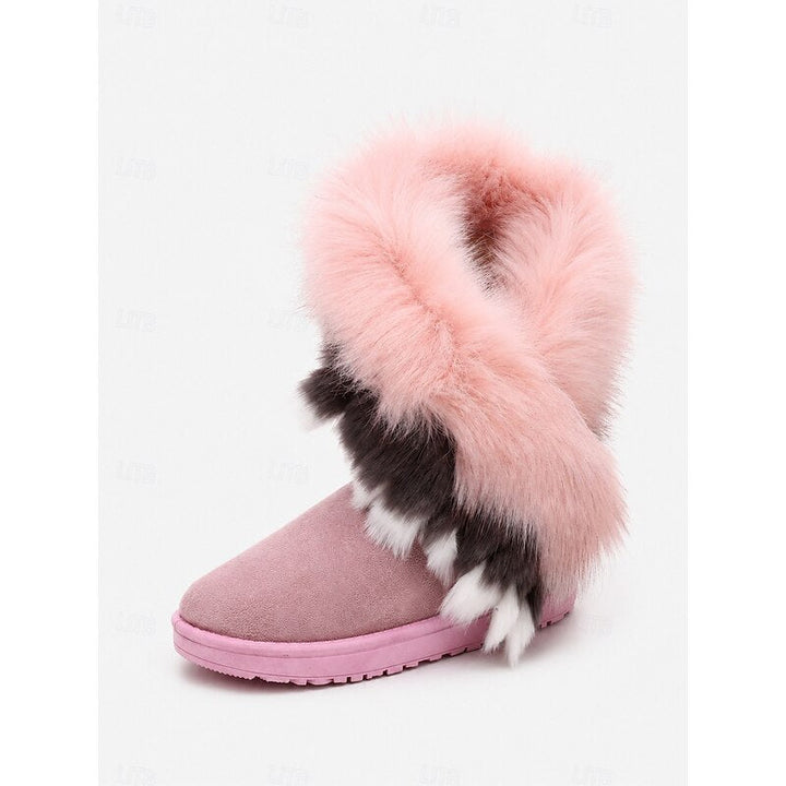 Ramona | Fluffy-Trimmed Winterlaarzen