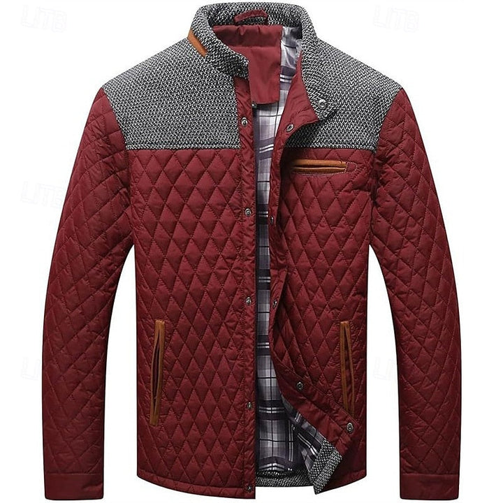 Hayes | Gequilt Jacket met Staande Kraag
