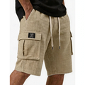 Landon | Textured Cargo Shorts