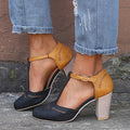 Marcella | Tijdloze Block-Heel Mary Janes