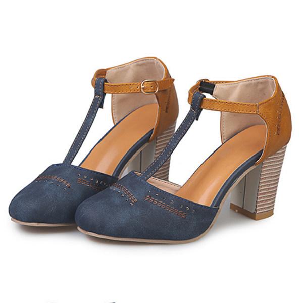 Marcella | Tijdloze Block-Heel Mary Janes