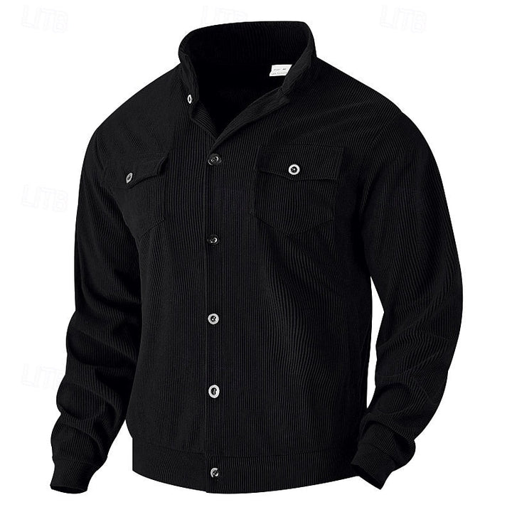 Maxwell | Geribbelde Utility Jacket