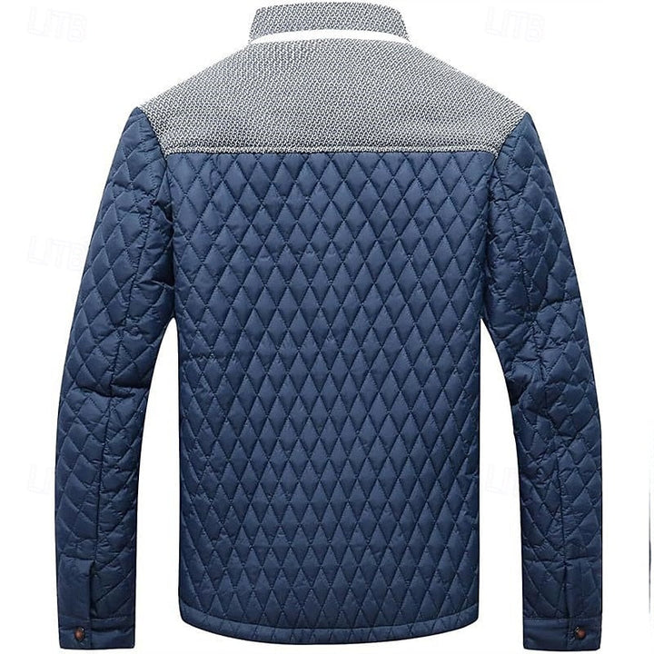 Hayes | Gequilt Jacket met Staande Kraag