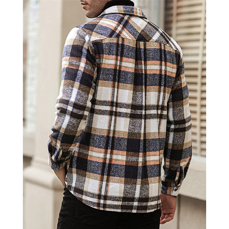 Dawson | Robuuste Geruite Shirtjas