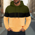Hollis | Kleurblok Textured Hoodie