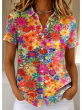 Marguerite | Bloes Korte Mouwen Shirt